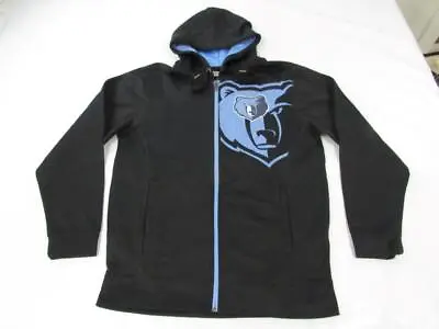 New -Dirty- Memphis Grizzlies Mens Size M Black Polyester Full-Zip Jacket Hoodie • $16.99