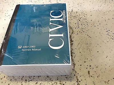 2003 2004 2005 HONDA CIVIC HYBRID Service Shop Workshop Repair Manual Brand New • $239.95