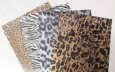 Animal Print Heat Transfer Vinyl / Iron On For T-shirts / Cricut Silhouette • £2