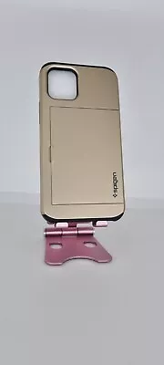 $31 • Buy Spigen Rugged Card Storage Case For Apple IPhone 6-12 Pro Max. 4 Colours