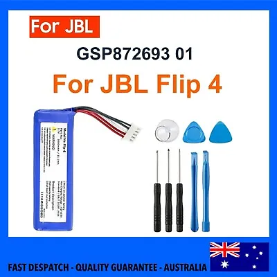 3800mAh Battery For JBL Flip4 Flip 4 / Flip 4 Special Edition GSP872693 01 • $22.98