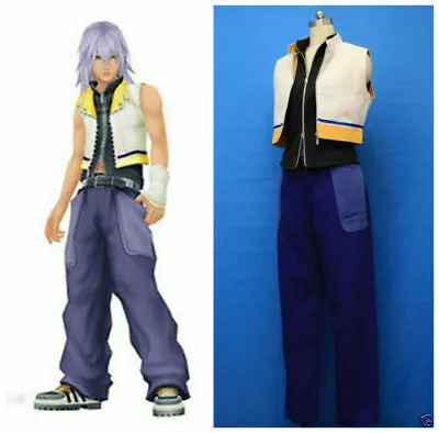 Kingdom Hearts 2 Riku Suit Uniform Cosplay Costume Custom Made / • $28