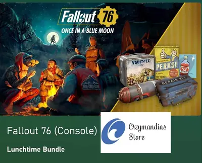 Fallout 76 Lunchtime Bundle Once In A Blue MOON PC Only Not For Steam Version • $3.99