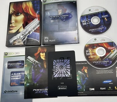 $10.90 • Buy Perfect Dark Zero --Limited Collector's Edition Xbox 360 CIB Complete Steelbook