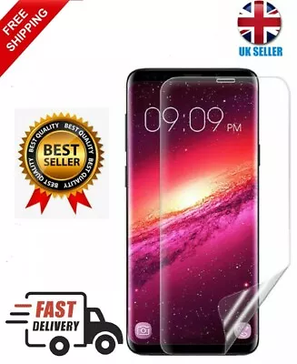 FOR SAMSUNG Galaxy S10 S20+ S21 S22 S23 S8 S9 Plus 5G TPU Screen Protector COVER • £2.95