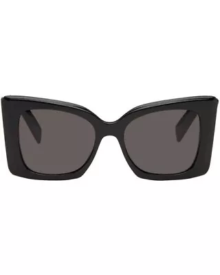 NEW Saint Laurent SL M119/F BLAZE Sunglasses 001 BLACK 100% AUTHENTIC • $380