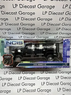 HIGHWAY 61 NCIS 2006 Hummer H2 TV Show 1:18 Diecast Black NEW Police SUV • $99.99