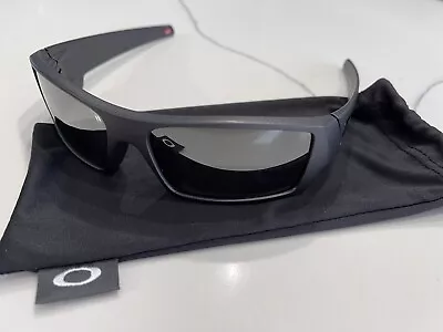 OAKLEY Fuel Cell PRIZM 009014-3560 Matte Black / Grey Sunglasses Polarized New • $109.99