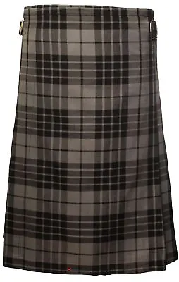 Gents Lightweight Casual Party Kilt Granite Grey Size 38 40 • £54.99