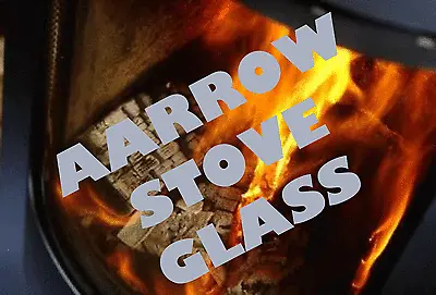 Aarrow Replacement Stove Glass High Definition -all Models - Made To Measure 2/2 • £45.90