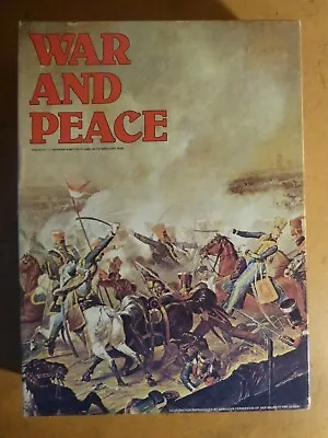 War And Peace By Avalon Hill COMPLETE Napoleonic War Game  • £50