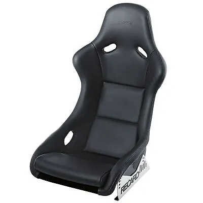 Recaro Pole Position ABE Road Car Seat - Black Leather • $4214.24