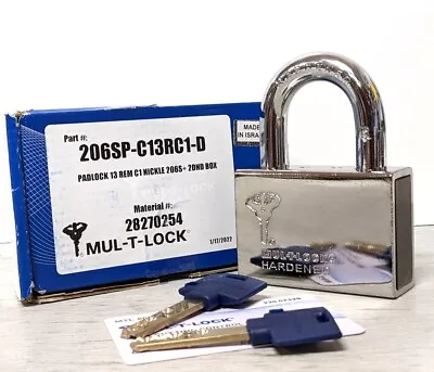 Mul-T-Lock C13RC1 13mm Removable Shackle Padlock MTL600 Interactive+ Keyway • $153