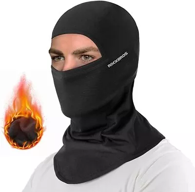 ROCKBROS Cycling Balaclava Full Face Mask Headgear Windproof Winter Outdoor • $18
