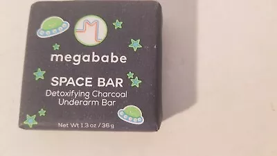 Mega Babe Space Bar Detoxifying Charcoal Underarm Bar • $9.88