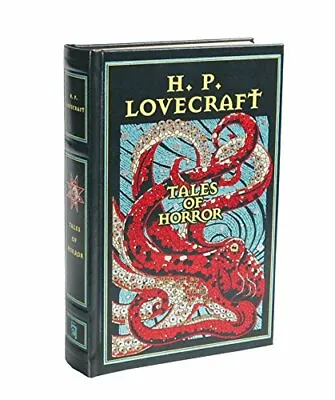 H P Lovecraft Tales Of Horror By H P Lovecraft (Leather Bound 2017) • £17.28