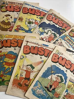 £9.99 • Buy 7 X BUSTER COMICS  Bundle 1980 - 1981 - EXCELLENT CONDITION