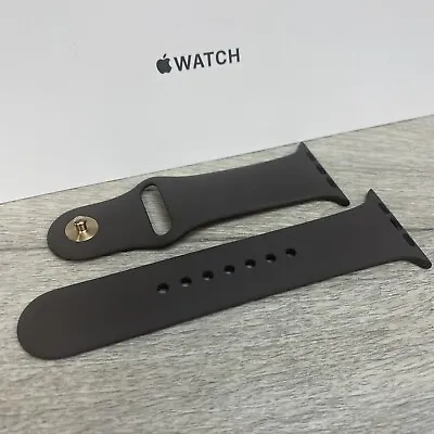 £14.95 • Buy Genuine Apple Watch Sport Band Strap Cocoa Gold Pin  42/44/45mm S/M Series 1-8