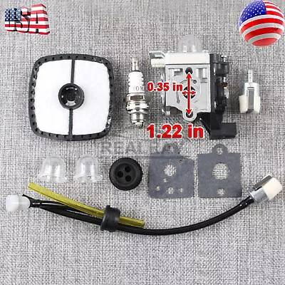 Carburetor Kit For ECHO SRM-230 SRM200 SRM201 SRM210 Trimmer Zama RB-K70 RB-K75 • $14.54