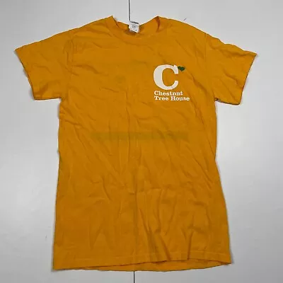 Chestnut Tree House T-Shirt Small Yellow Charity • £5.45