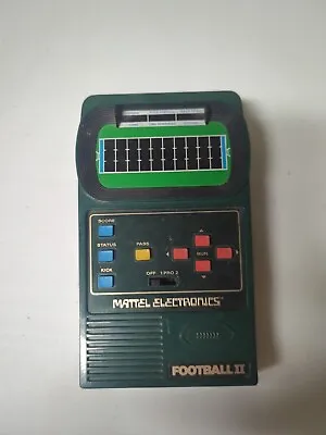 Vintage 1978 Mattel Electronics Handheld Game Football II 2 Read • $40