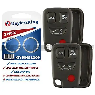 2 New Replacement Keyless Entry Remote Shell Key Fob Case Housing For HYQ1512J • $7.95