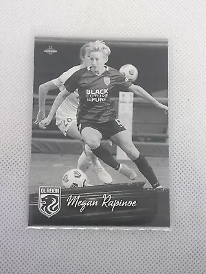 2021 Parkside NWSL V2 | #150B Megan Rapinoe OL Reign | Black & White - Fresh! • $3