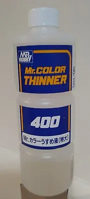 Gunze Sangyo Mr Hobby/Mr Color Thinner 400ml #T104 • $20.59