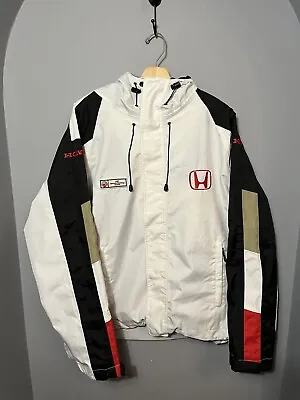 F1 British Honda Racing Team Licensed Bar Barcode Jacket Coat Size XXL 2XL Rare • £129.99