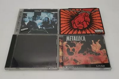Lot Of 4 Metallica CDs Load St Anger Garage Inc Black • $22.99
