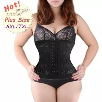 Slimming Waist Cincher Shaper Tummy Trainer Training Corset Plus Size Plump Lady • £9.59