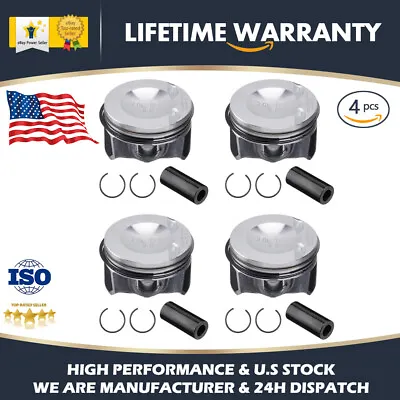 Upgraded KS Pistons For VW Jetta Audi Q5 A4 2.0T Improve Oil Consumption Issue • $89.50