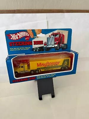 Hot Wheels Steering Rigs  Mayflower Ford LTL Moving Van #1921 Yellow  In Box P78 • $371.99