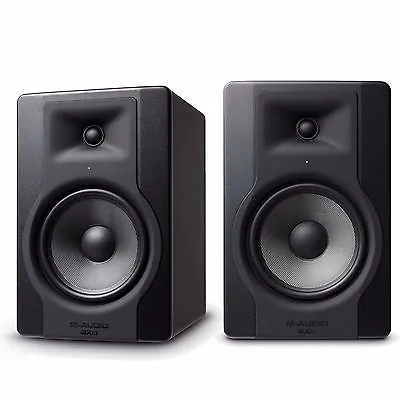 M-Audio BX8 D3 Active Powered Studio 8 Inch DJ Monitors Pair • £329