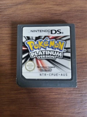 $115 • Buy Pokemon Platinum Version Nintendo DS AUS Game Cartridge Only - Tested & Working 