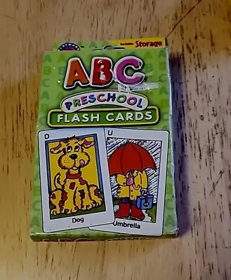 Vintage Playmore Waldman ABC Preschool Flash Cards  • $6.24