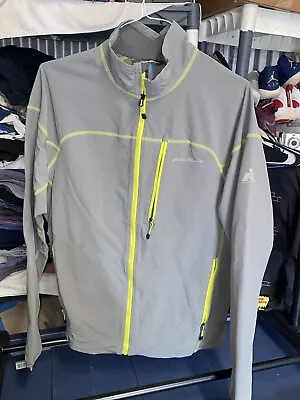 Eddie Bauer First Ascent Full Zip Lightweight Jacket Grey/Green Men’s Size Large • $24.99