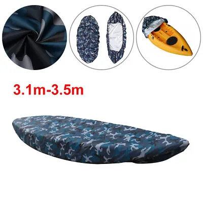 Kayak Canoe Boat Storage Cover UV Resistant Waterproof Kayaking Boat Protector • £19.19