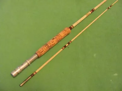 Vintage Shakespeare Wonderod 8' 6  2-Piece Standard Taper Fly Fishing Rod. USA • $39.95