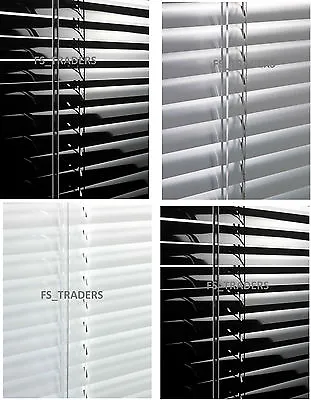 Metal Aluminium Venetian Blinds Home Office Easy Fit Heat Resistant Window Blind • £9.94