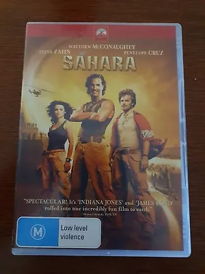 Sahara DVD (Region 4) Paramount Collection Matthew Mcconaughey • $7.70