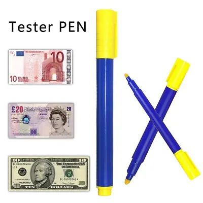 £2.49 • Buy UK Money Tester Checker Pen Fraud Forge Detector Marker Bank Note Detector Pens
