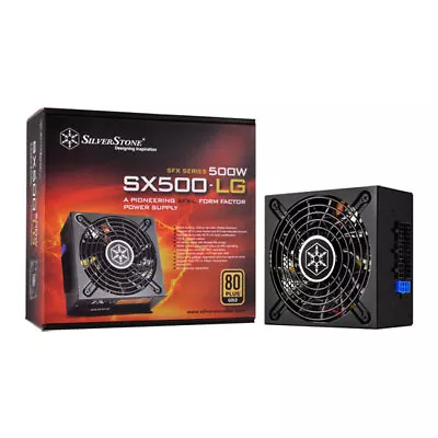 500W SilverStone SX500-LG V2.1 SFX Series Fully Modular 80PLUS Gold Single Ra • £102.48