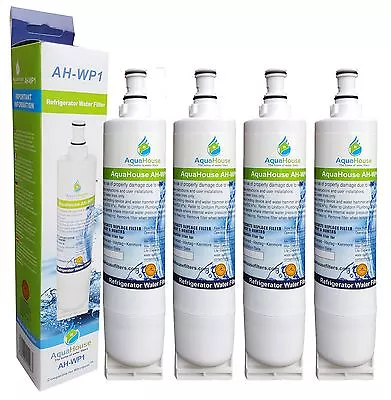 £39.99 • Buy 4 Internal Water Filter Fits Whirlpool Fridge SBS002 S20BRS 4396508 481281729632