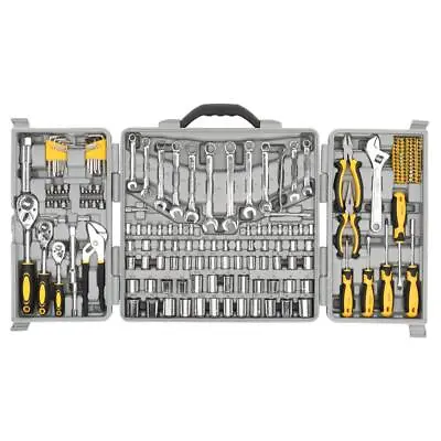 205 PCS Tool Set Mechanics Tool Kit Wrenches Socket Hand Tool Set  W/ Grey Case • $69.99