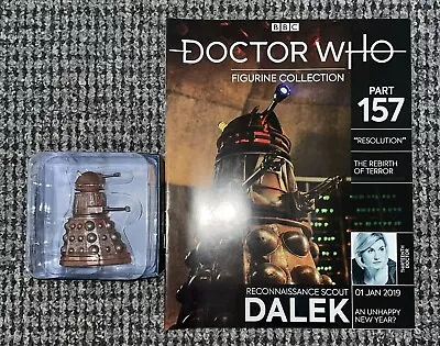 Doctor Who Eaglemoss Part 157 Reconnaissance Scout Dalek New In Box With Magazin • £9.99