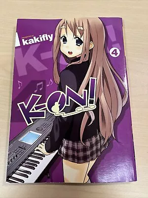 K-On Vol 4 OOP English Manga 4th Print 2011 • $35