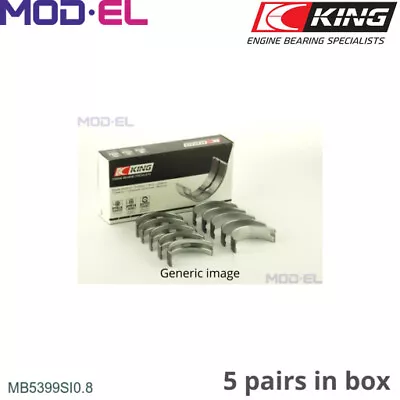 £39.47 • Buy CRANKSHAFT BEARING SET +0.8mm FOR PEUGEOT 8HX/8HZ 1.4L 9HX/9HT/9HU/9HW 1.6L 4cyl