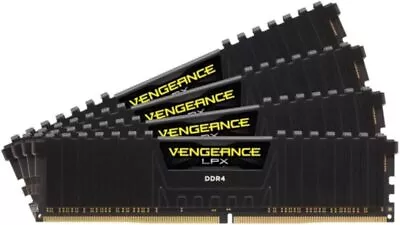 CMK32GX4M4B3200C16 Vengeance LPX 32 GB (4 X 8 GB) DDR4 3200 MHz C16 XMP 2.0 Hig • £117.45