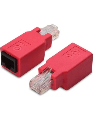 $12 • Buy Cat 6 Ethernet Crossover Adapter Cable Matters 2 Pack Network New